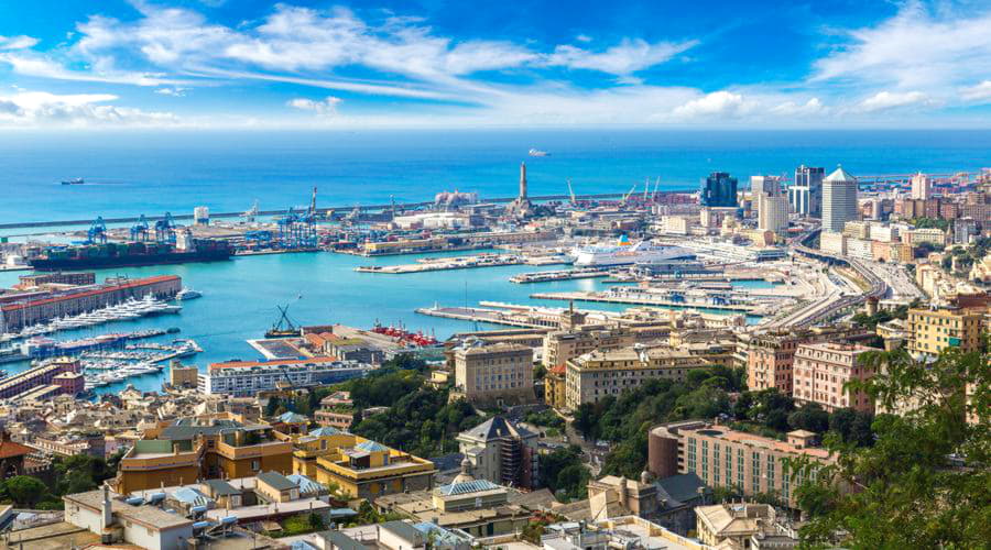 Top car rental offers at Genoa airport